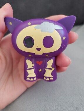 Skelanimals halloween cat figure 2009, vintage Y2K